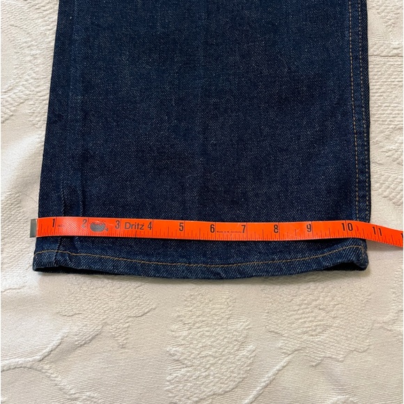 VINTAGE orange tag Levi’s 37x37 TALL GIRL PLUS SIZE!!! NWT🧡 California Staights - Picture 2 of 12